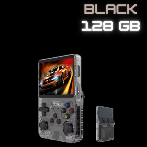 RetroVault R36 Handheld Console – 3.5" IPS Display | 64GB/128GB Classic Games