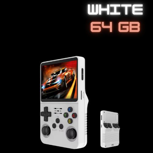 RetroVault R36 Handheld Console – 3.5" IPS Display | 64GB/128GB Classic Games